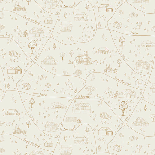 {New Arrival} Art Gallery Fabrics Road to Round Top Village Lane