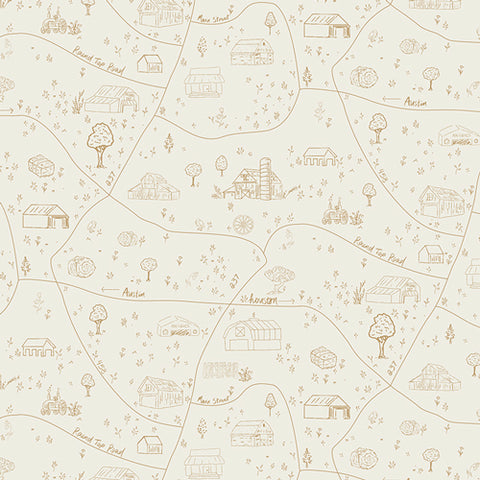 {New Arrival} Art Gallery Fabrics Road to Round Top Village Lane