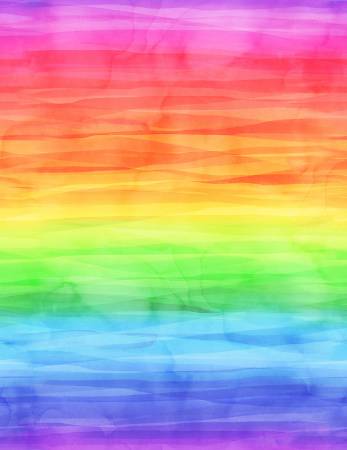 {New Arrival} Hoffman Fabrics Cue The Confetti Digital Rainbow Ombre Digital