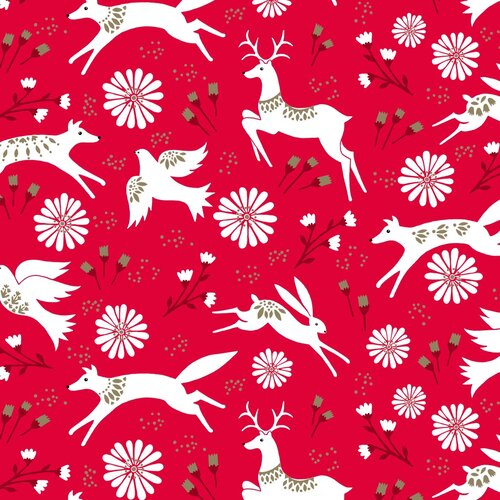 {New Arrival} Dashwood Studio Starlit Hollow Reindeer Red