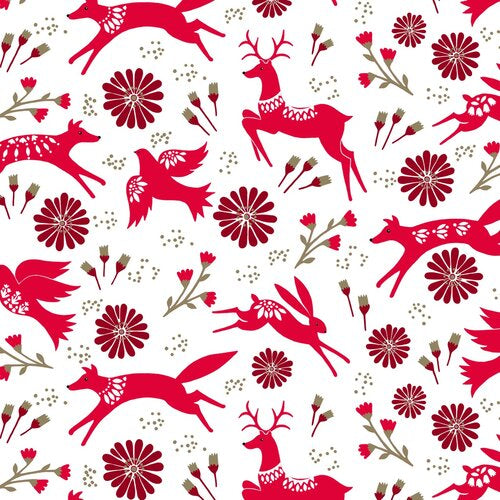 {New Arrival} Dashwood Studio Starlit Hollow Reindeer White