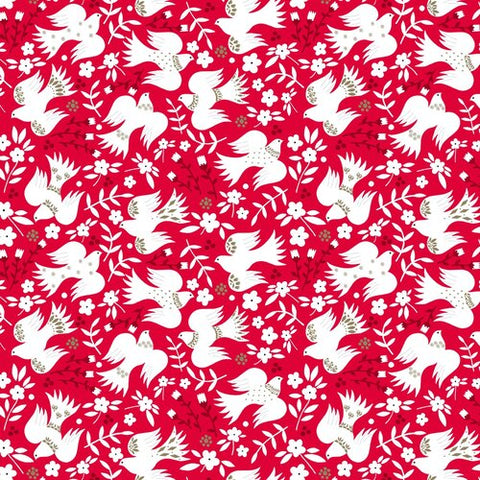 {New Arrival} Dashwood Studio Starlit Hollow Doves Red