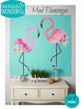 Sew Kind of Wonderful Mod Flamingos Pattern