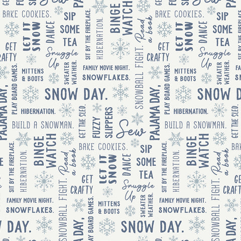 Art Gallery Fabrics Snow Day Snowbound