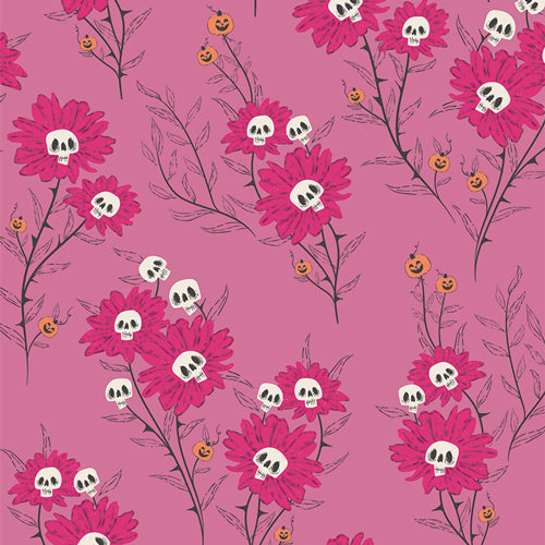 Art Gallery Fabrics Sweet ’n Spookier Wicked Blooms