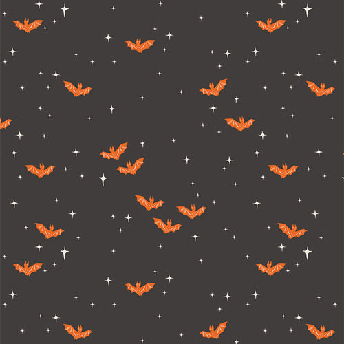 Art Gallery Fabrics Sweet ’n Spookier Winging It Midnight