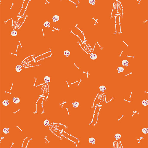 Art Gallery Fabrics Sweet ’n Spookier Mister No Body Blaze