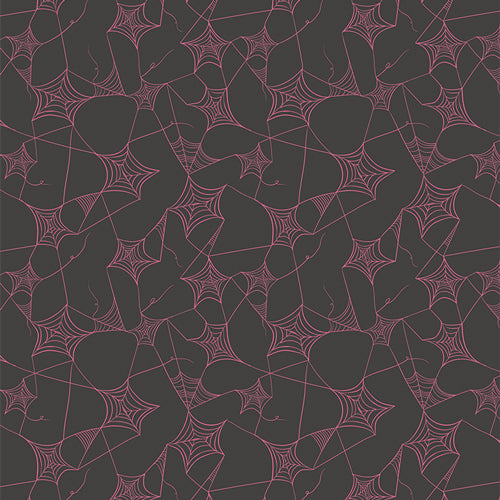 Art Gallery Fabrics Sweet ’n Spookier Web of Scares Candy