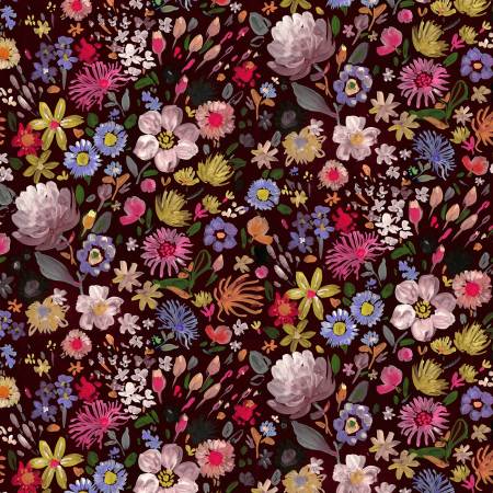 Dear Stella August Wren Collection Falling For You Multi Autumn Floral