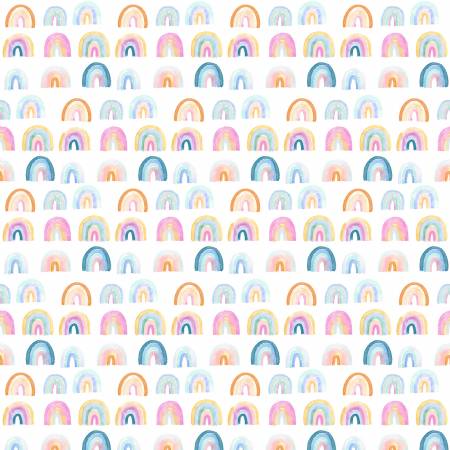 Dear Stella Clara Jean Collection Summer Lovin White Rainbows