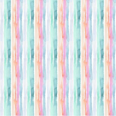 Dear Stella Clara Jean Collection Summer Lovin Multi Summer Stripe