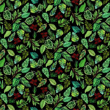 Dear Stella August Wren Collection Paradise Found Multi Leaves