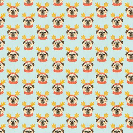 {New Arrival} Dear Stella Bah Hum-Pug Multi Pug Life Christmas