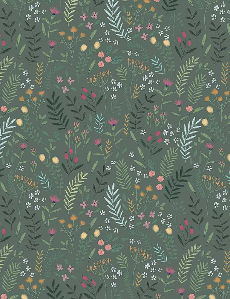 {New Arrival} Dear Stella Fabrics Livin' On The Hedge Meadow Pine