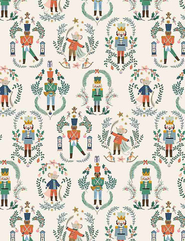 Dear Stella Fabrics Nutcracker Cream Nutcracker