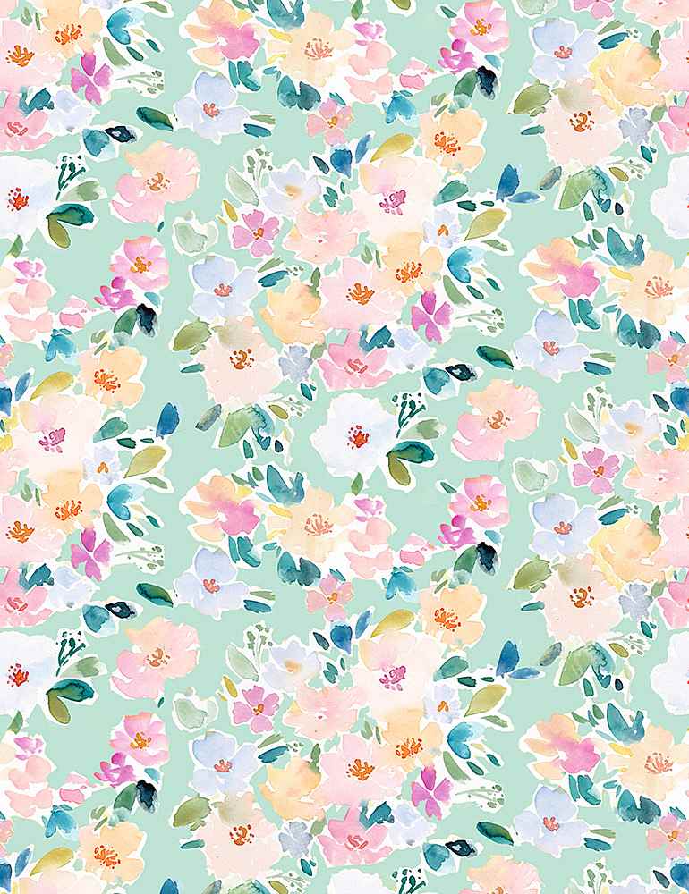 Dear Stella Fabrics Hop To It Summer Garden Multi