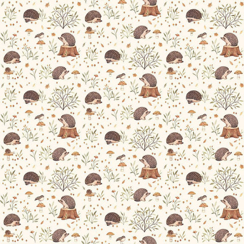 {New Arrival} Dear Stella Little Fawn & Friends Cream Little Forest Hedgehogs