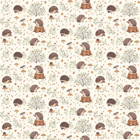 {New Arrival} Dear Stella Little Fawn & Friends Cream Little Forest Hedgehogs