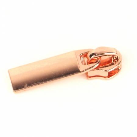 {New Arrival} Sallie Tomato Bar Tab Size 5 Zipper Sliders Rose Gold