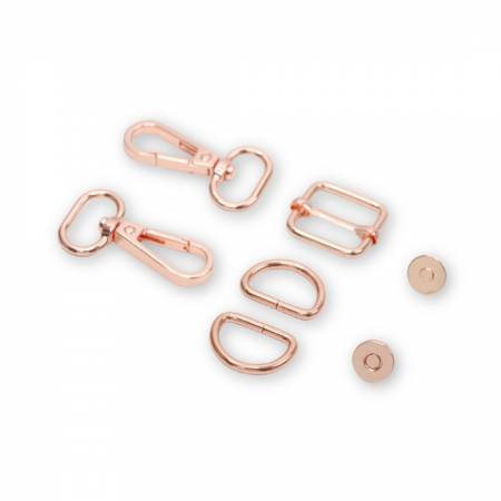 Sallie Tomato Level 4 Basic Hardware Kit 3/4 Inch Rose Gold