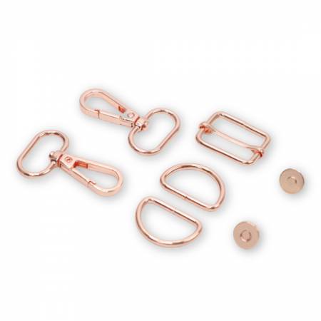 Sallie Tomato Level 4 Basic Hardware Set 1in Rose Gold