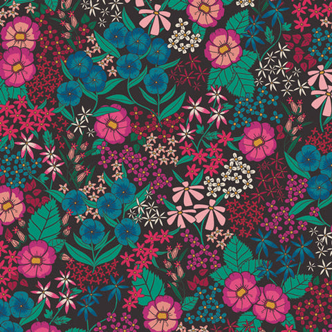 {New Arrival} Art Gallery Fabrics The Flower Society Perennial Soiree FAT QUARTER