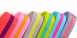 {New Arrival} Tula Pink Renaissance Ribbons Webbing 1.5" Lavender & Neon Peach