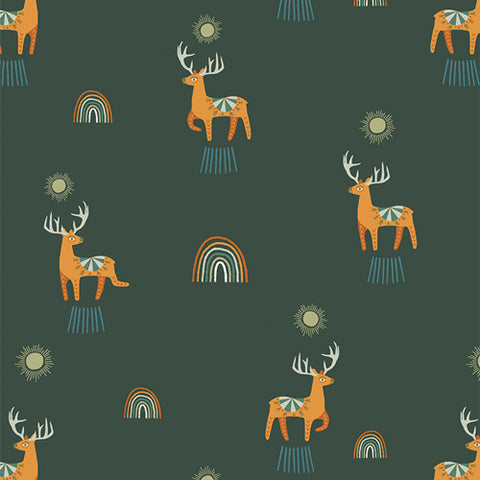 Art Gallery Fabrics Timberline Oh Deer