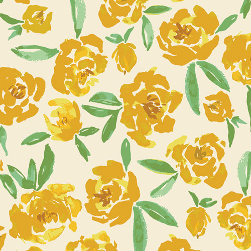 Art Gallery The Open Road Fields with Goldenrod  FAT QUARTER