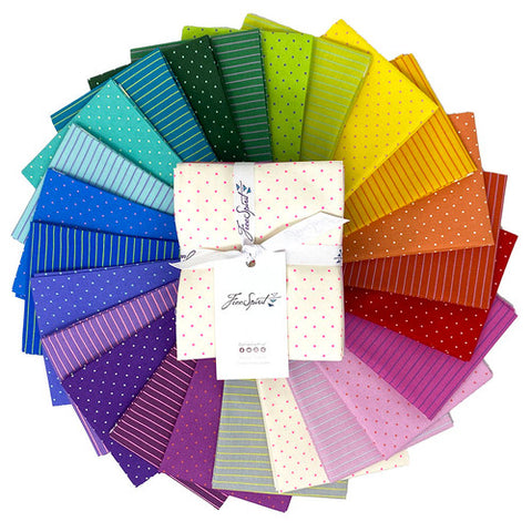 {New Arrival} Tula Pink Tiny True Colours 2022 Fat Quarter 24pcs/bundle Manufacturer Cut