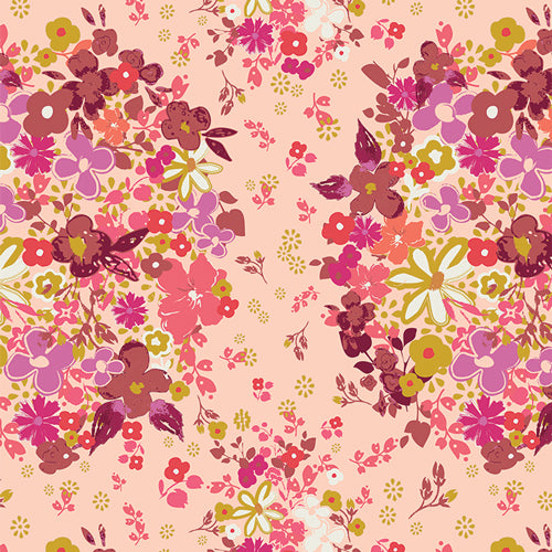 Art Gallery Fabrics The Season of Tribute - La Vie en Rose Femme Metale One