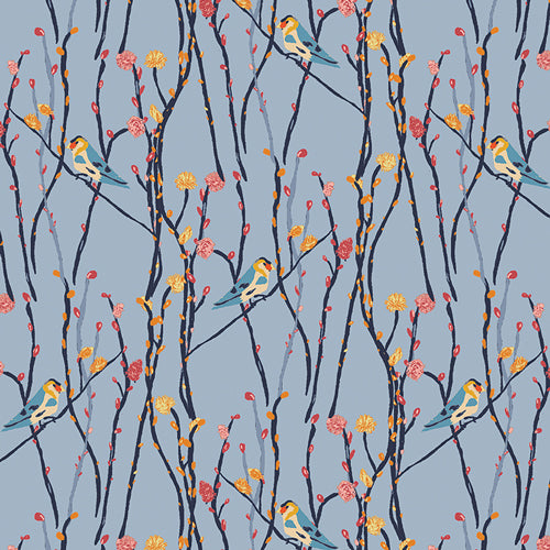 Art Gallery Fabrics The Season of Tribute - Garden of Opulence Illusionist Vine Two