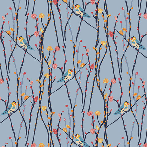 Art Gallery Fabrics The Season of Tribute - Garden of Opulence Illusionist Vine Two