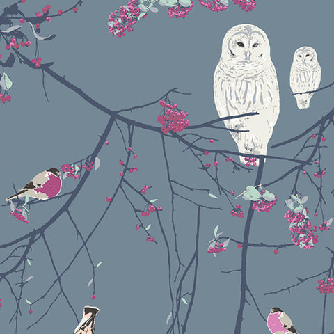 Art Gallery Fabrics The Season of Tribute - Eclectic Intuition Bird Songs Four