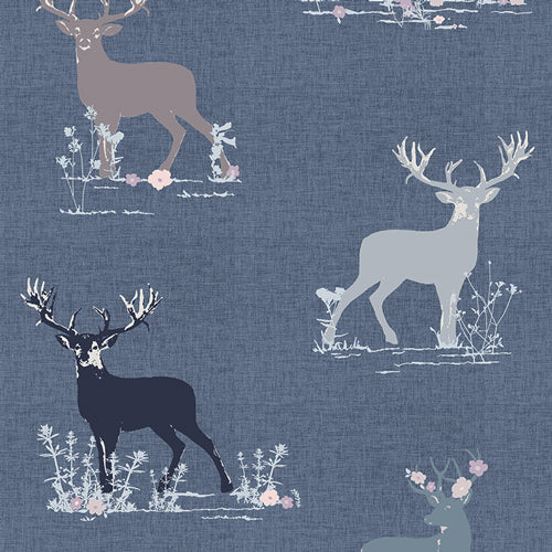 Art Gallery Fabrics The Season of Tribute - Eclectic Intuition Dear Deer Four