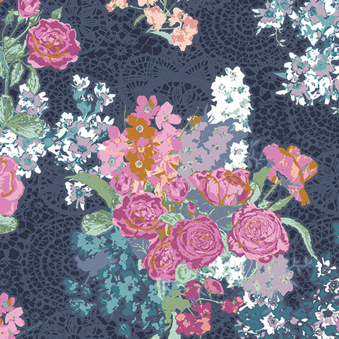 Art Gallery Fabrics The Season of Tribute - Eclectic Intuition Nisi Flora Four