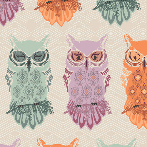 Art Gallery Fabrics The Season of Tribute - Crafting Magic Bird of Night Five
