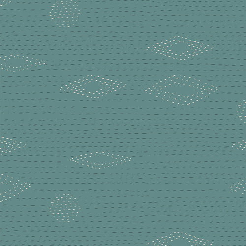 {New Arrival} Art Gallery Fabrics The Season of Tribute - Listen To Your Heart Kantha Six