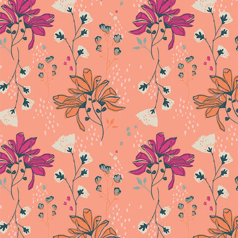 Art Gallery Fabrics The Season of Tribute - Path To Discovery Springbloom Eight