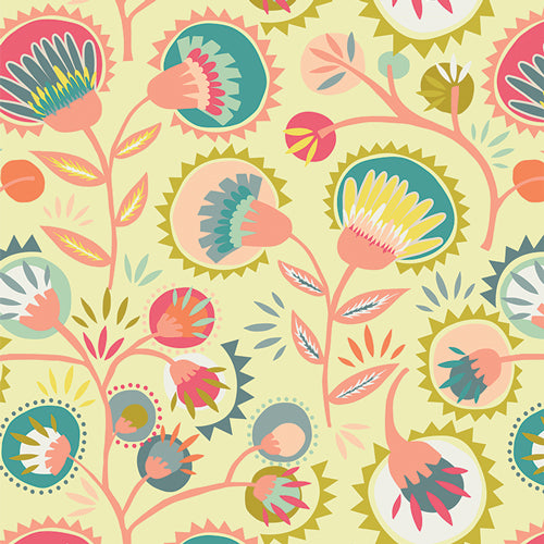 Art Gallery Fabrics The Season of Tribute - Path To Discovery Kattaland Flora Eight