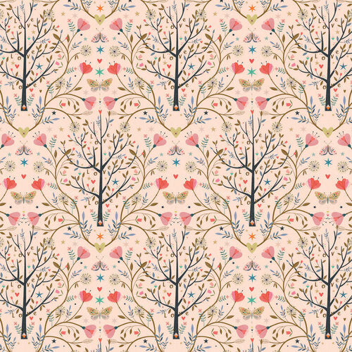 Dashwood Studio Tree Of Life Butterfly Tree Pink