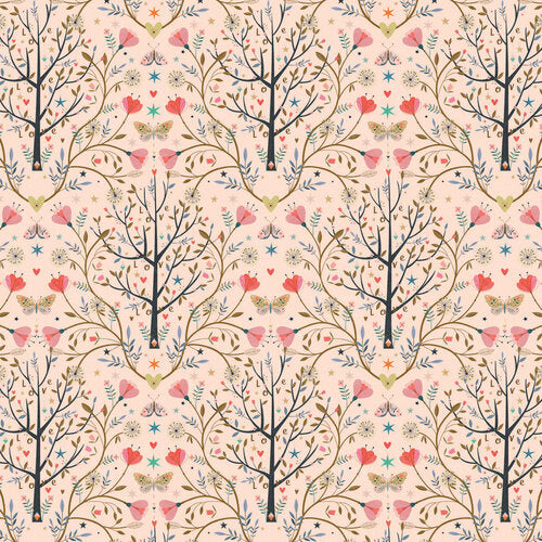 {New Arrival} Dashwood Studio Tree Of Life Butterfly Tree Pink