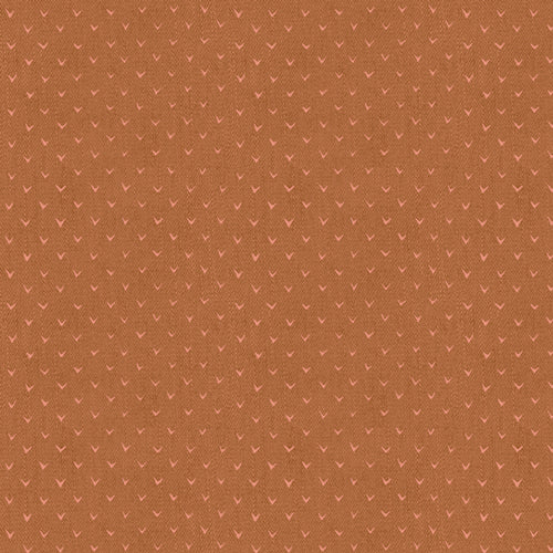 {New Arrival} Art Gallery Fabrics Twenty Carved Notches Copper FAT QUARTER