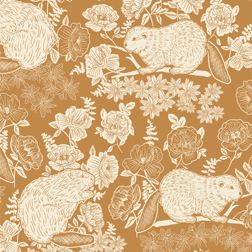 {New Arrival} Art Gallery Fabrics Wild Forgotten Beaver & Bloom Bramble