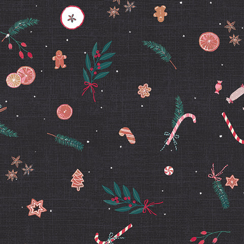 {New Arrival} Art Gallery Fabrics Wintertale Christmas Potpourri