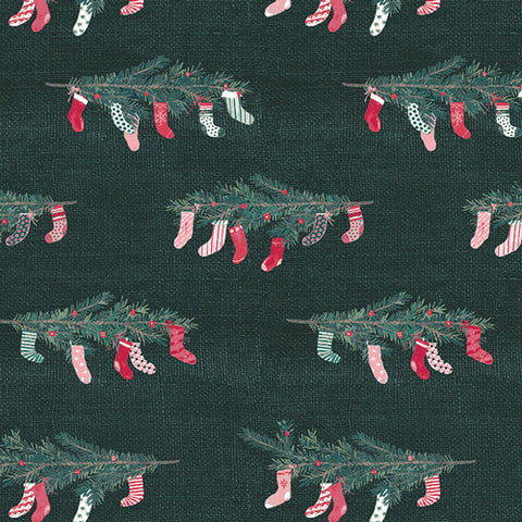 {New Arrival} Art Gallery Fabrics Wintertale Deck the Halls
