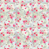 Clothworks Moments Digital Bouquets Pale Sage