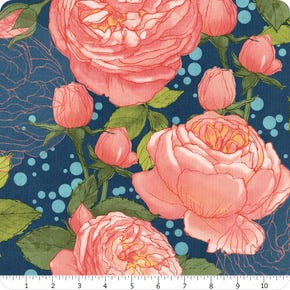 Moda Abby Rose RAYON Main Floral Night