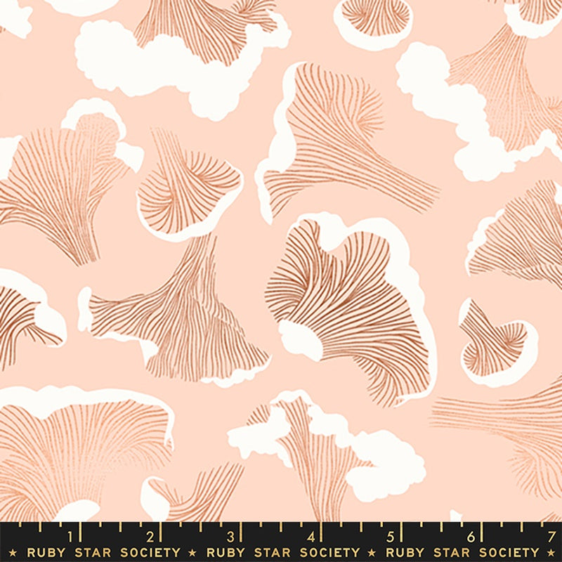 Moda Ruby Star Society Elixir Forager Peach Cream Metallic FAT QUARTER