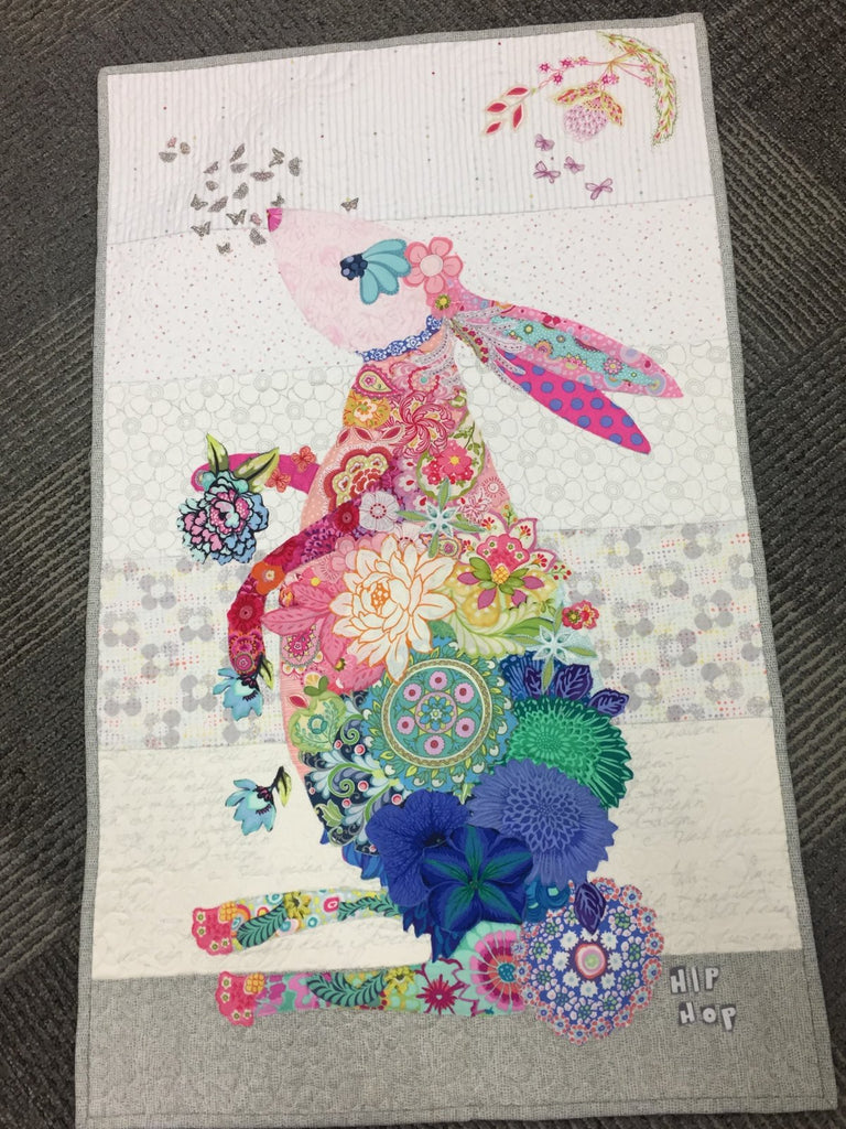 {New Arrival}Laura Heine Hip Hop Rabbit Collage Pattern – Bebeloushdesigns